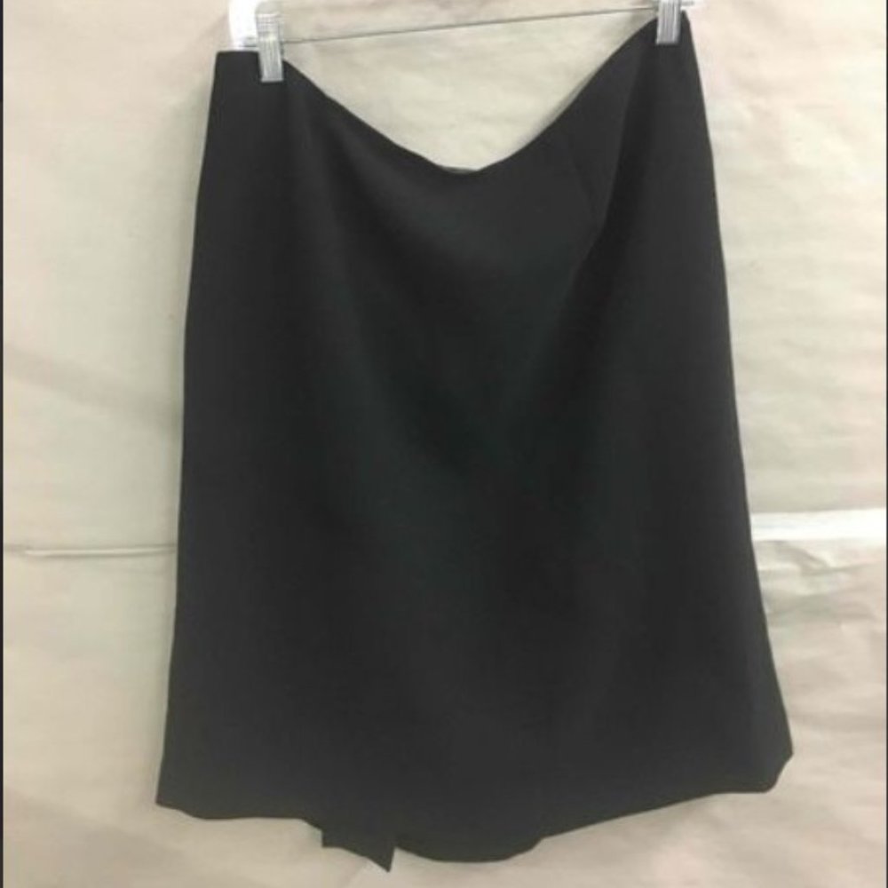 Jones Wear Women's Black Truffle Skirt 16 NWT